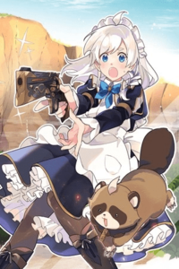 MAIDES MAID, JIGOKU NO SENJO NI TENSO SARERU. KOYU NO GOMI SHUSHU MAHO DE, SAIJAKU CLASS NO MAMA JINRUI SAIKYO NI. MAID ATTACKS IN DESTINY