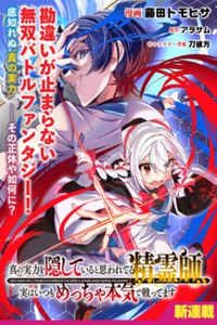 Shin no jitsuryoku o kakushite iru to omowareteru seireishi, jitsu wa itsumo meccha honki de tatakattemasu