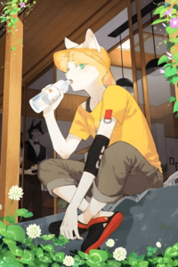 El Mayordomo Lobo y su Amo Gato