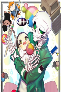 El esqueleto se convirtió en papa gato